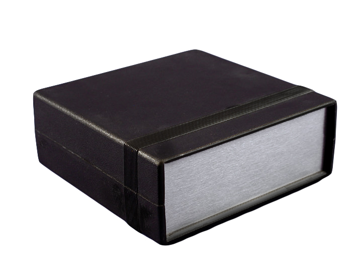 1598ebk Hammond 1598 Black Flame Retardant ABS Instrument Case 85.2 mm, 158.7 mm, 160.4 mm