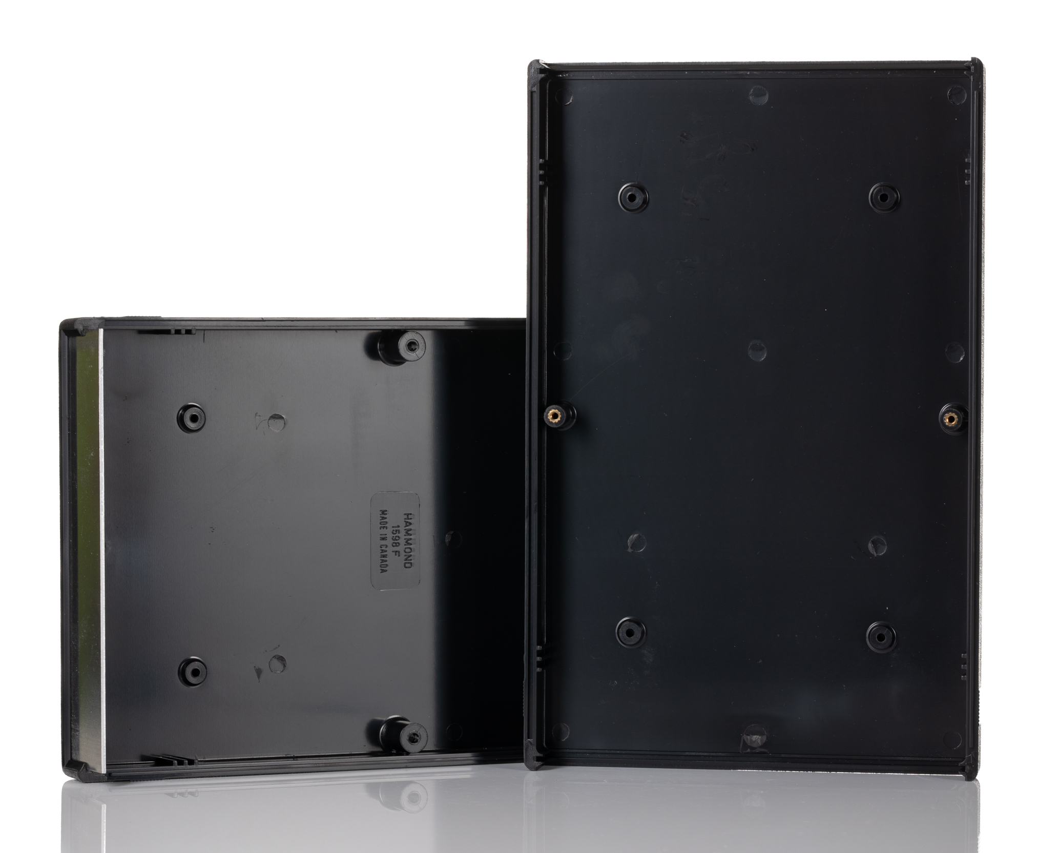 1598fbk Hammond 1598 Black Flame Retardant ABS Instrument Case 40.9 mm, 249.7 mm, 159.3 mm