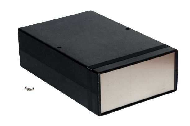 1598gbk Hammond 1598 Black Flame Retardant ABS Instrument Case 75 mm, 249.7 mm, 159 mm