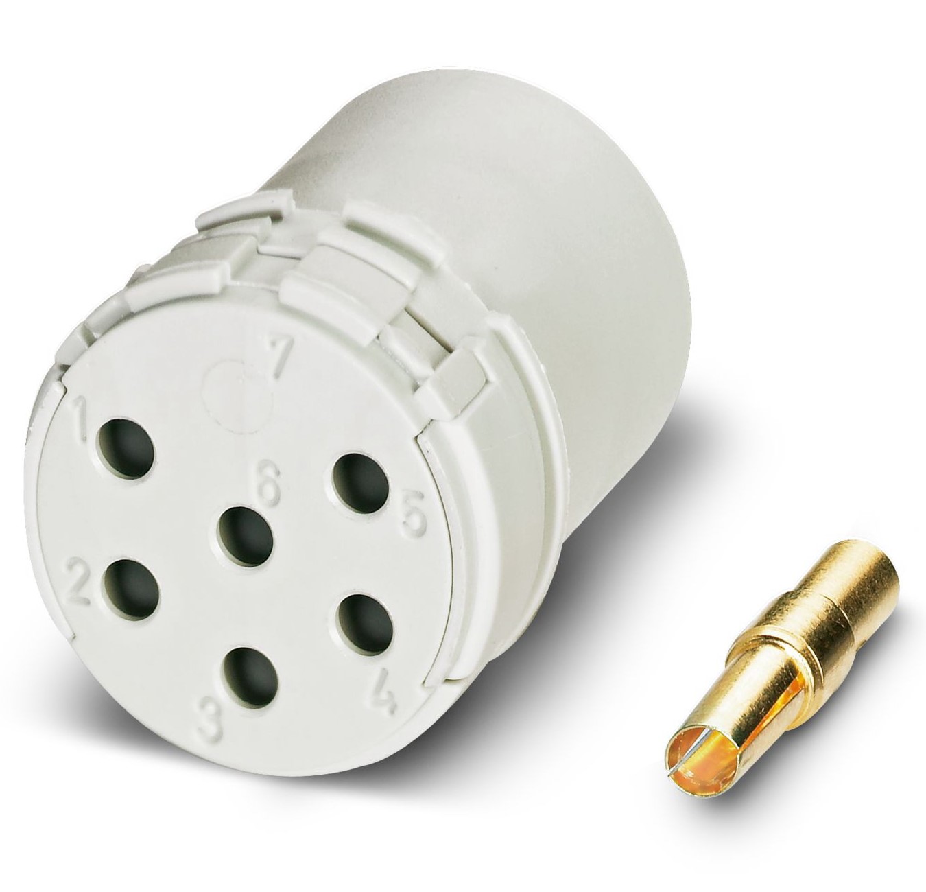 Phoenix Contact Female Connector Insert size M23 12 Way for use with Circular Connector