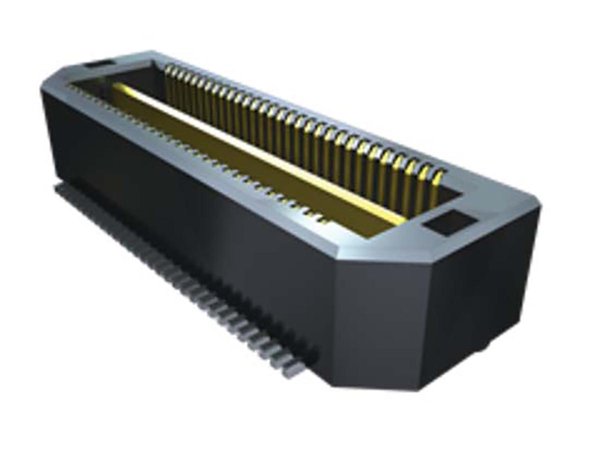 Samtec QTH Series Straight Surface PCB Header, 80 Contact(s), 0.5 mm Pitch, 2 Row, Shrouded