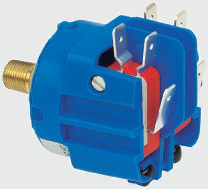 Herga Pressure Switch, 45psi Min, 75psi Max, SPCO Output