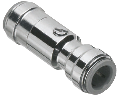John Guest Brass Push Fit Fitting, Straight Press Fit, Male BSP 15 mm