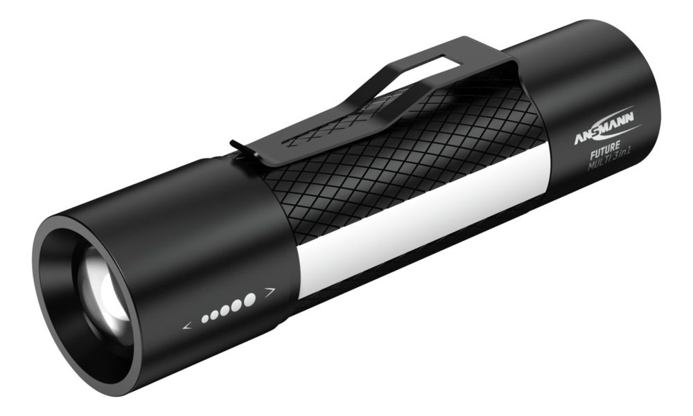 Ansmann LED Torch Black 220 lm, 125 mm