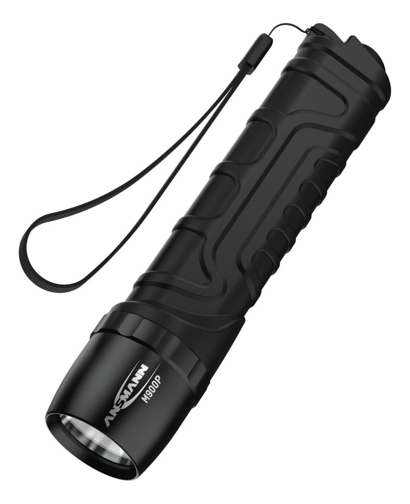 1600-0162-520 Ansmann LED Torch Black 930 lm, 174 mm