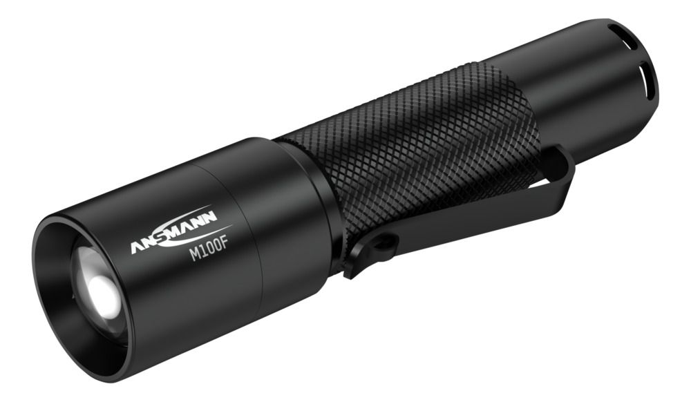 Ansmann LED Torch Black 115 lm, 104.3 mm