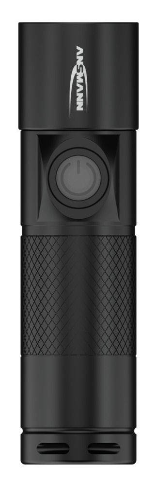 1600-0247 Ansmann LED Torch Black Rechargeable 300 lm, 98.5 mm