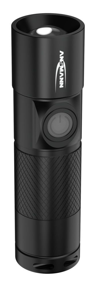 1600-0247 Ansmann LED Torch Black Rechargeable 300 lm, 98.5 mm