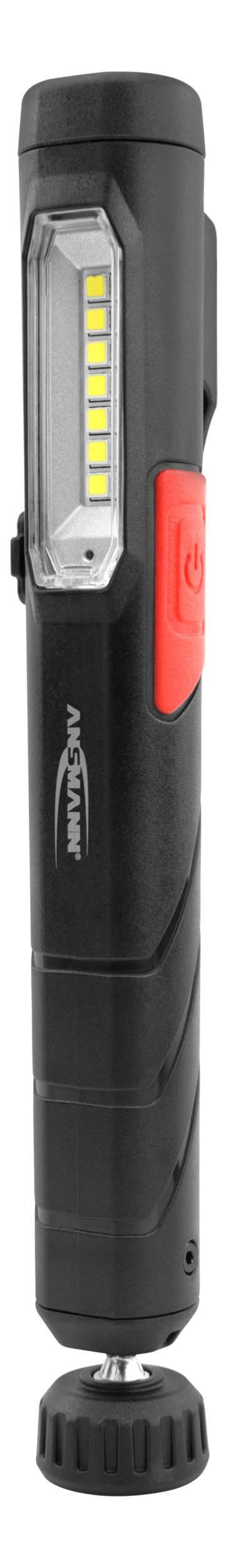 Ansmann LED Pen Torch Black Rechargeable 210 lm, 172.1 mm