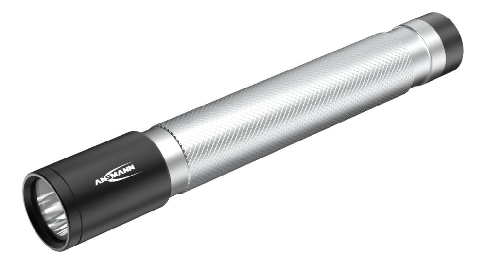 Ansmann LED Torch Black, Silver 150 lm, 142 mm