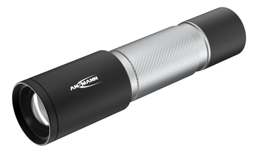 Ansmann LED Torch Black, Silver 275 lm, 131.5 mm