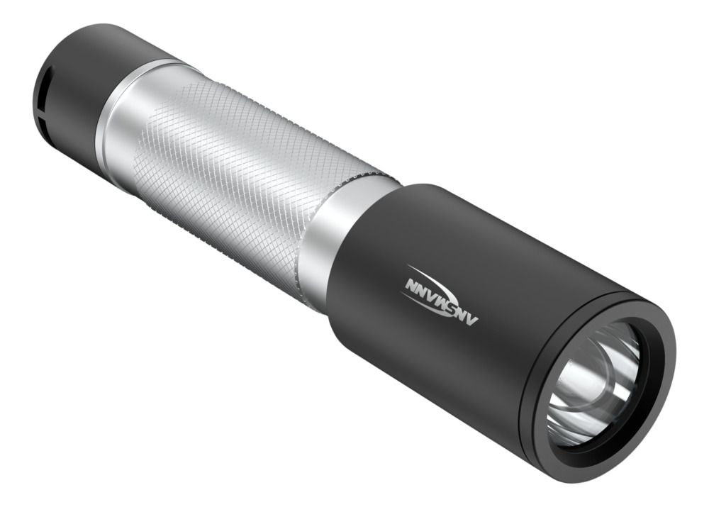 1600-0430-520 Ansmann LED Torch Silver, Black 315 lm, 166.5 mm