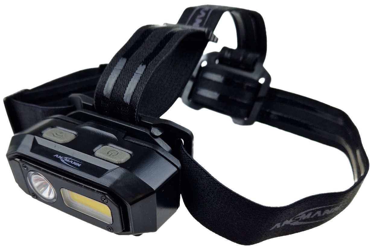 Ansmann 1600-0501-520 COB LED Head Torch 800 lm 80 m Range