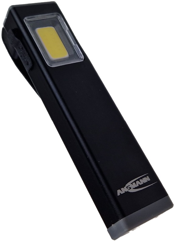 Ansmann Rechargeable COB LED Work Lamp Work Light, 500 lm, USB Plug, 3.7V, IPX3