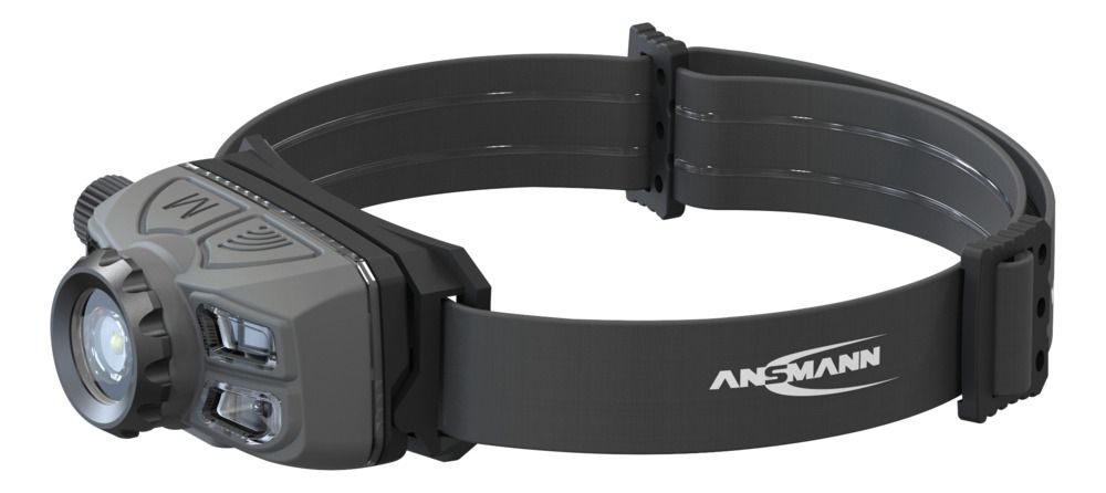 Ansmann 1600-0528-520 LED Head Torch 450 lm HD450FRS Sensor Range 92 m