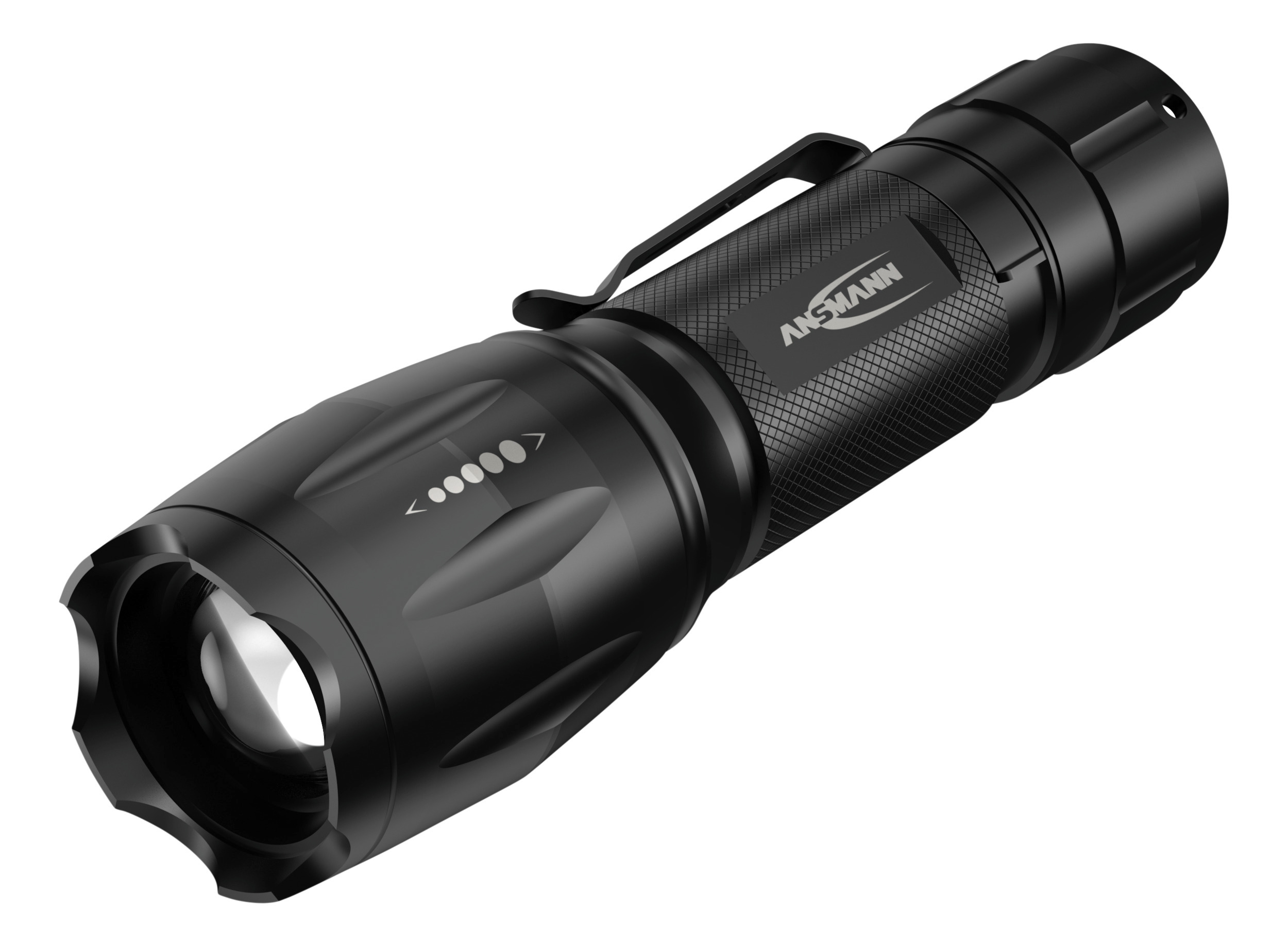 Ansmann LED Torch Black Rechargeable 90 lm, 144 mm