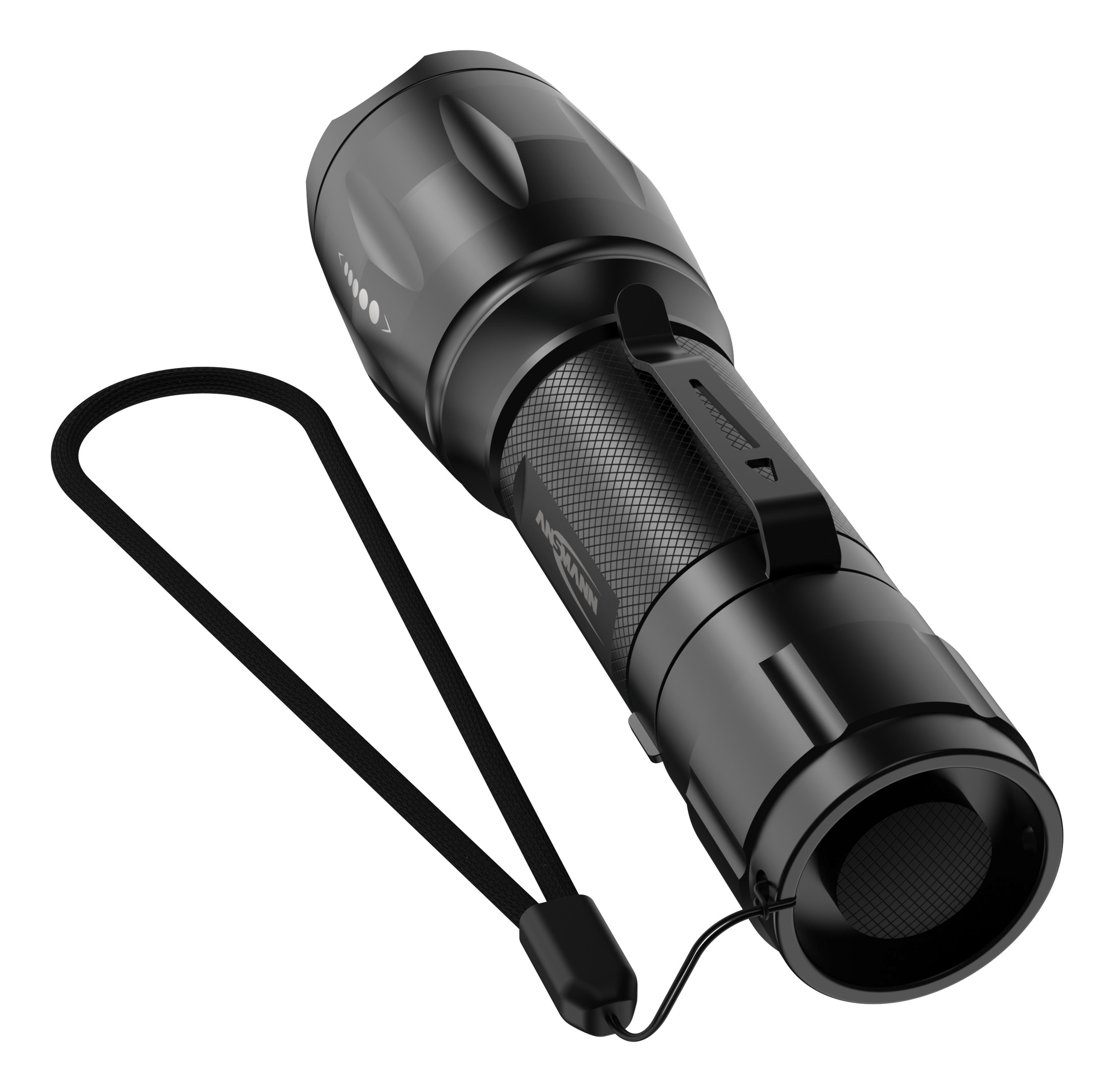 1600-0679-520 Ansmann LED Torch Black Rechargeable 90 lm, 144 mm
