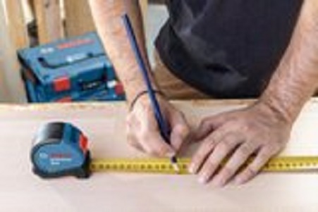 1600a016bh Bosch Bosch Professional Tape Measure Metric 5 m Tape Measure, Metric