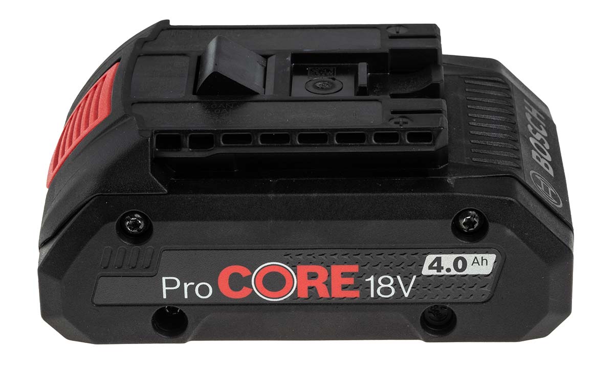 Bosch 1600A016GB 4 Ah 18V Power Tool Battery, For Use With 18 V Range Cordless Rotary, 18 V Range Hammer, 18 V Range