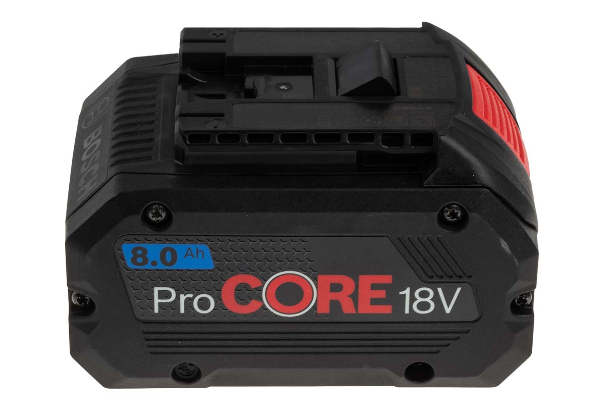 Bosch 1600A016GK 8 Ah 18V Power Tool Battery, For Use With 18 V Range Angle Grinder, 18 V Range Circular Saw, 18 V Range