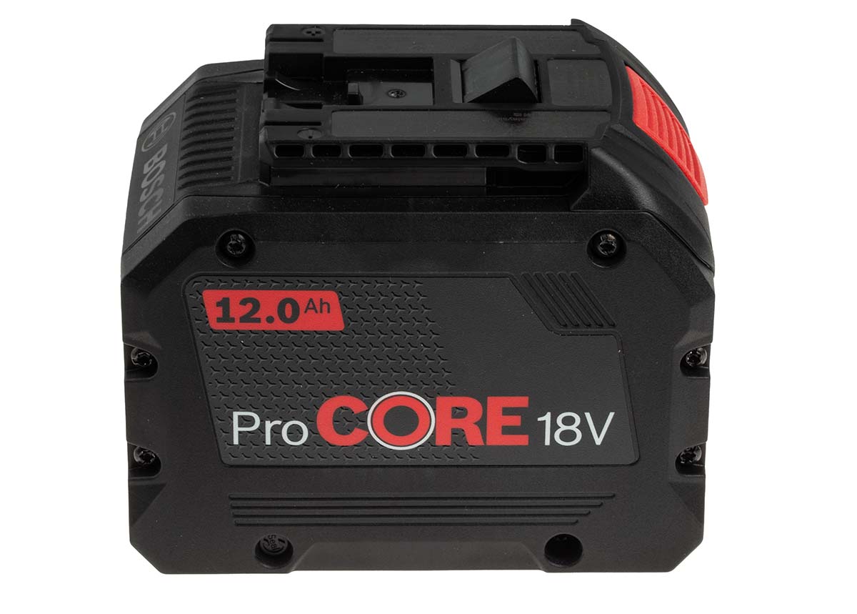 Bosch 1600A016GU 12 Ah 18V Power Tool Battery, For Use With 18 V Range Hammer, 18 V Range Circular Saw, 18 V Range