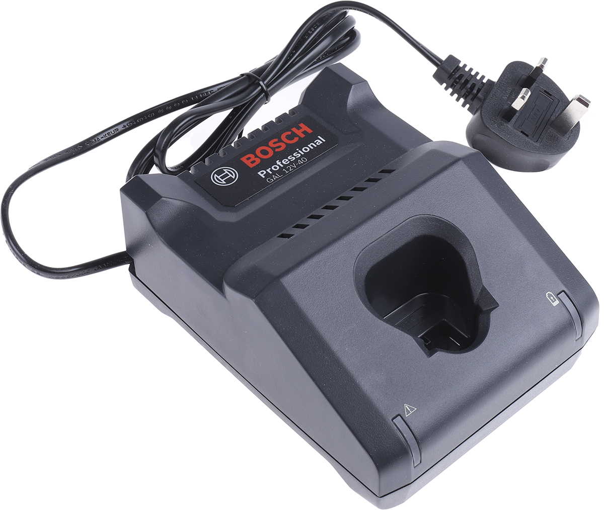 Bosch 1600A019R4 Battery Charger for use with Bosch Professional 12 V Batteries, Type G - British 3-Pin