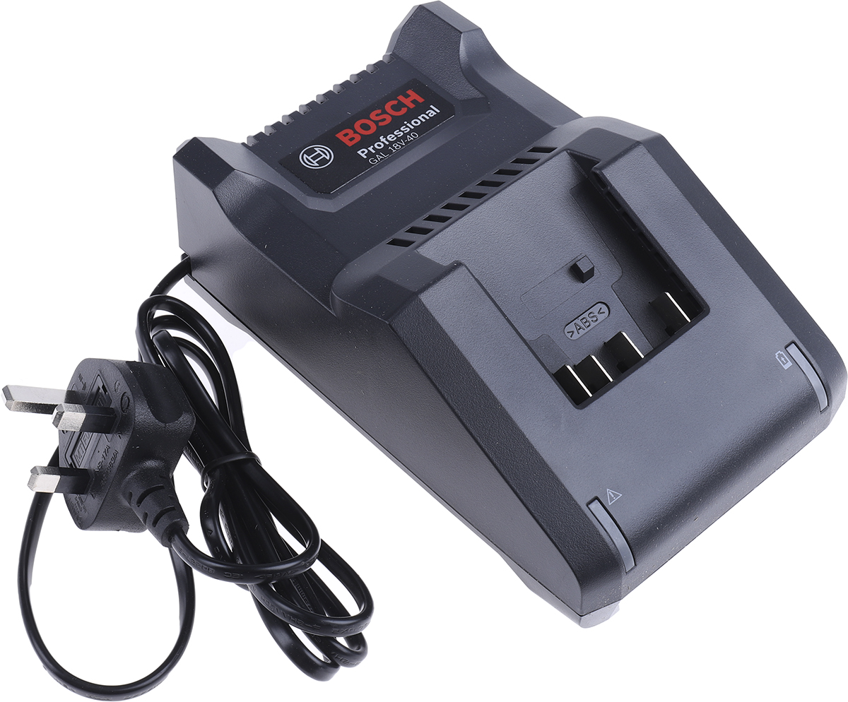 Bosch 1600A019RK Battery Charger, Type G - British 3-Pin