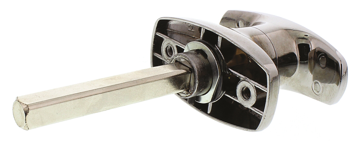 1601022 Euro-Locks a Lowe & Fletcher group Company Silver Locking Handle, T-Handle