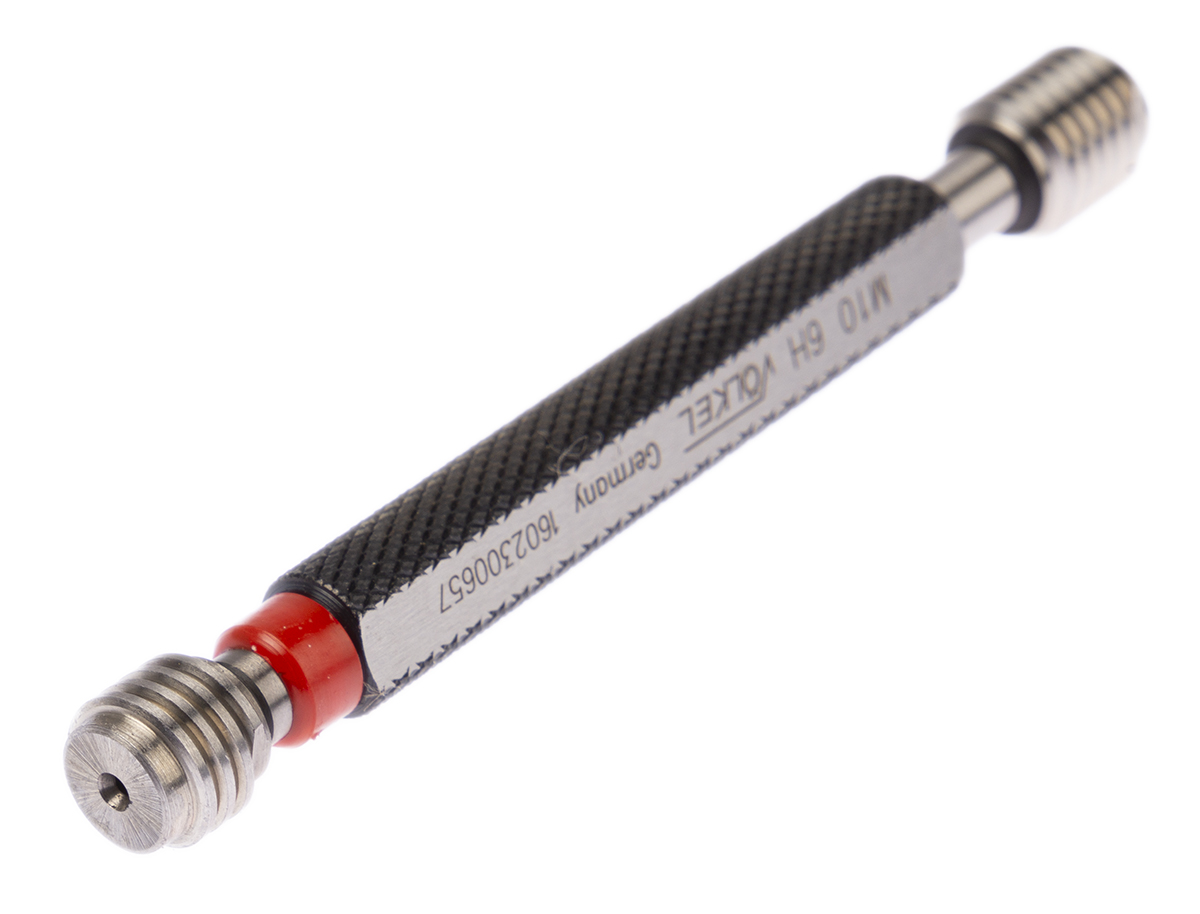 16023 Volkel M10 x 1.5 Plug Thread Plug Gauge, 1.5 mm Pitch Diameter