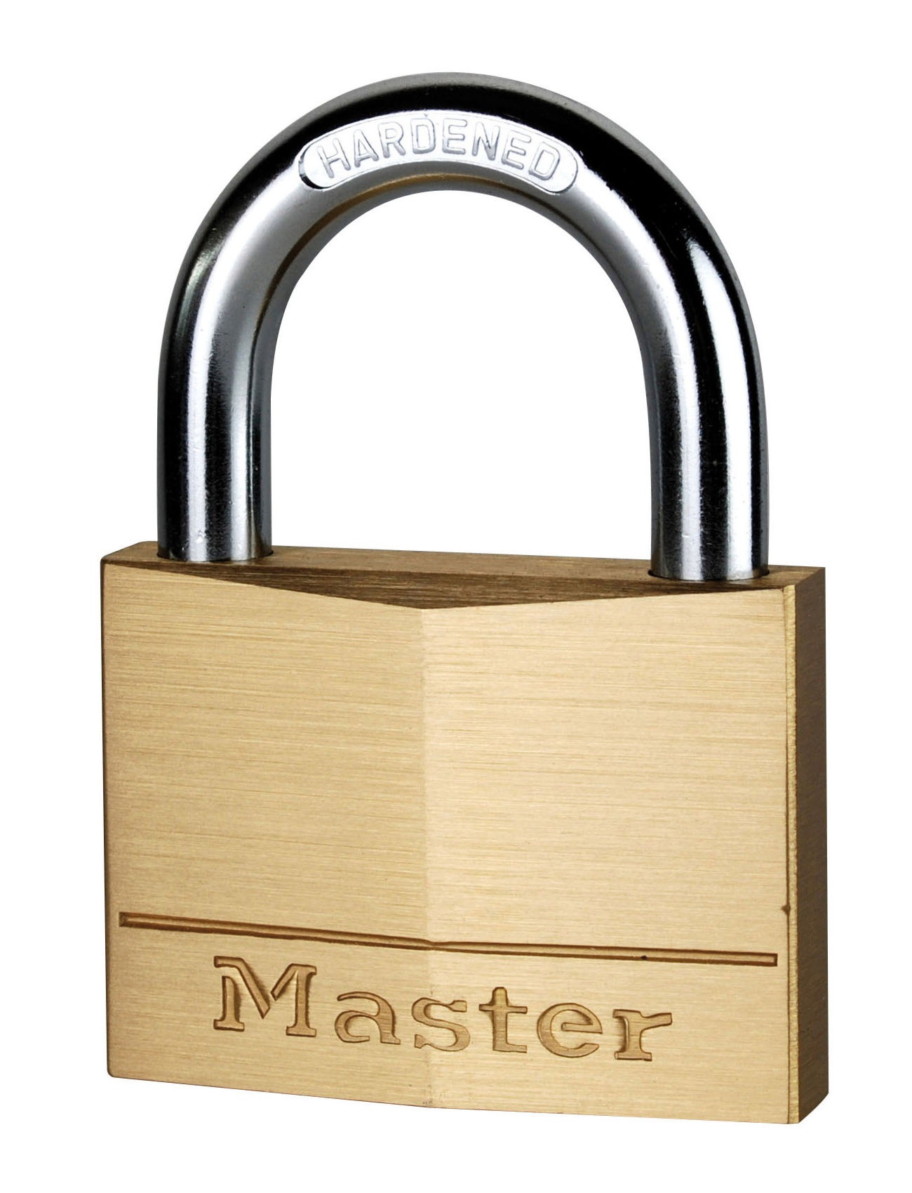 Master Lock Padlock Brass Padlock, 9 mm Shackle, 60 mm Body