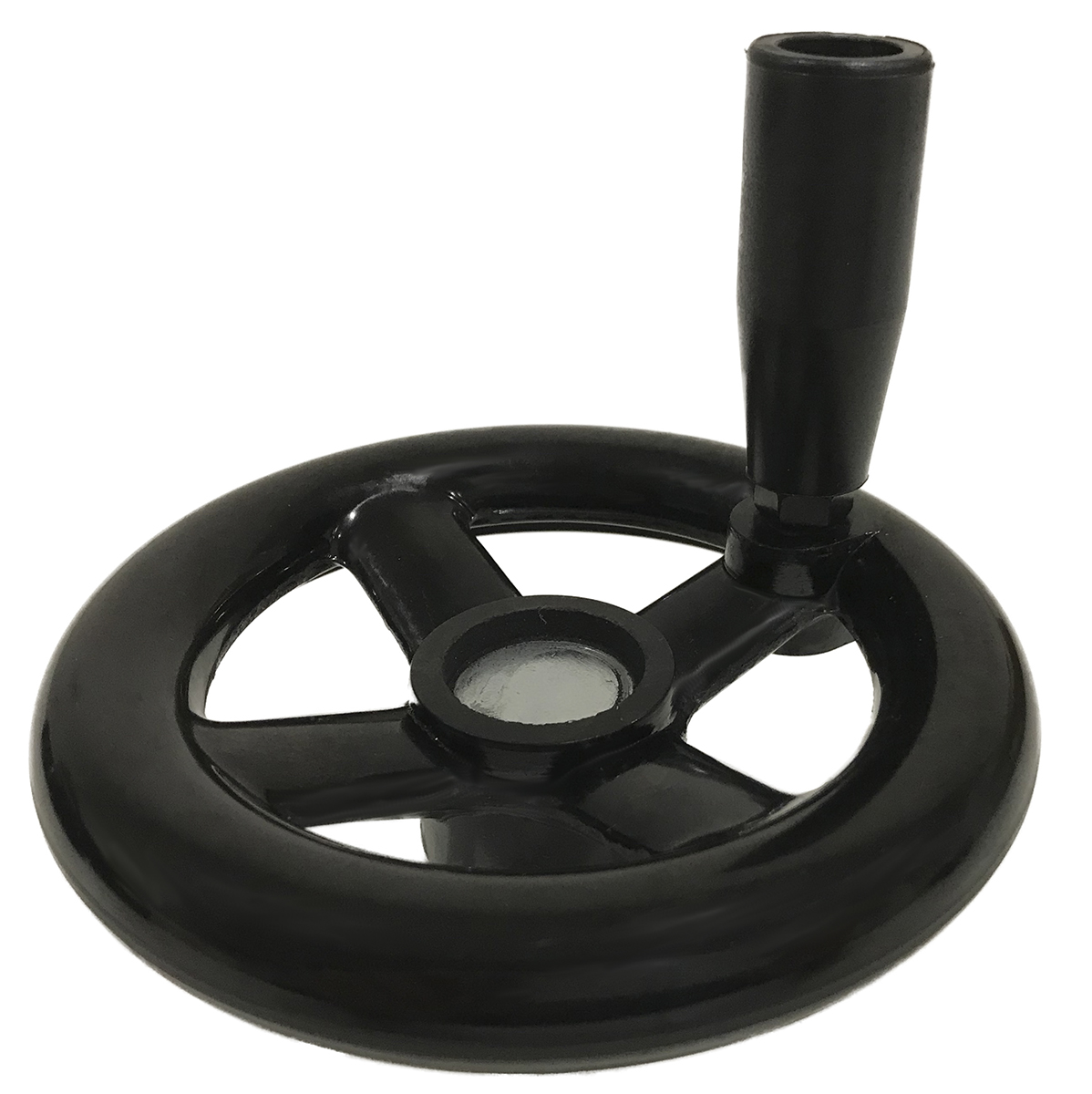 RS PRO Black Hand Wheel, 300 mm diameter