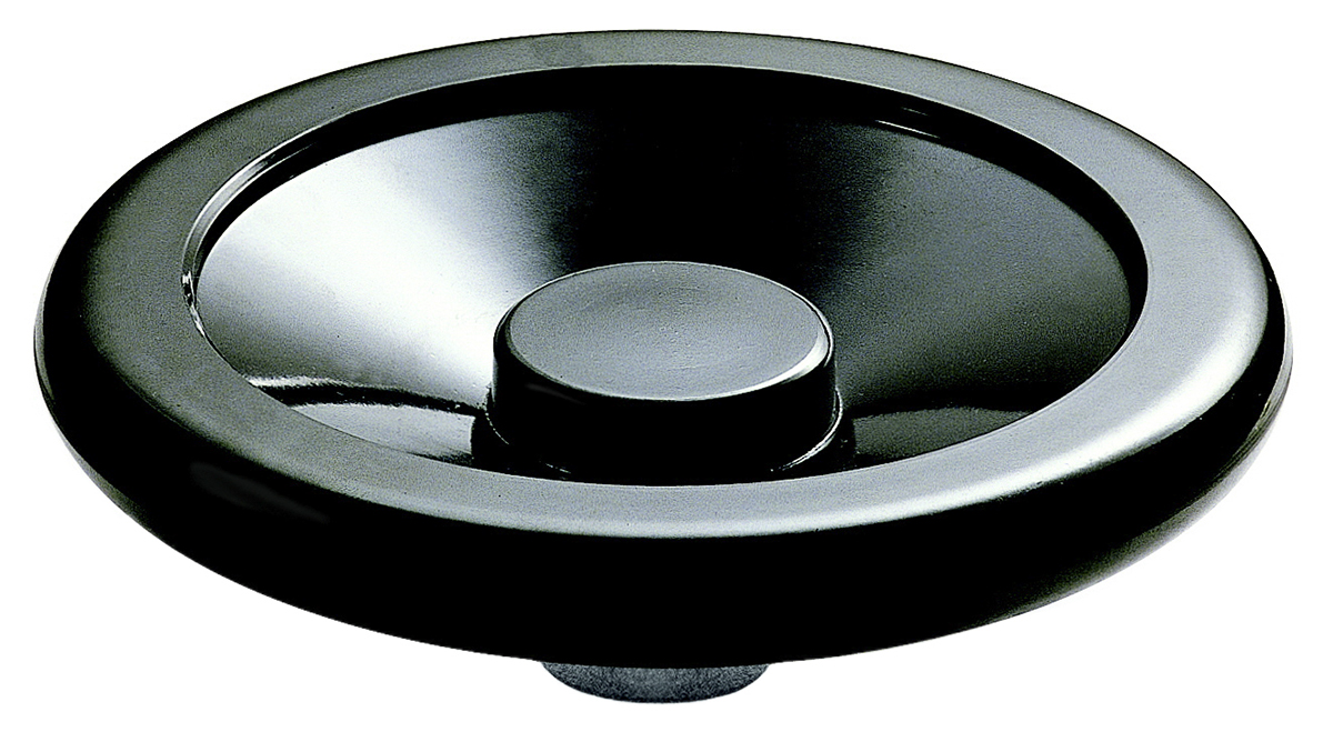 RS PRO Black Phenoplast Hand Wheel, 120 mm diameter
