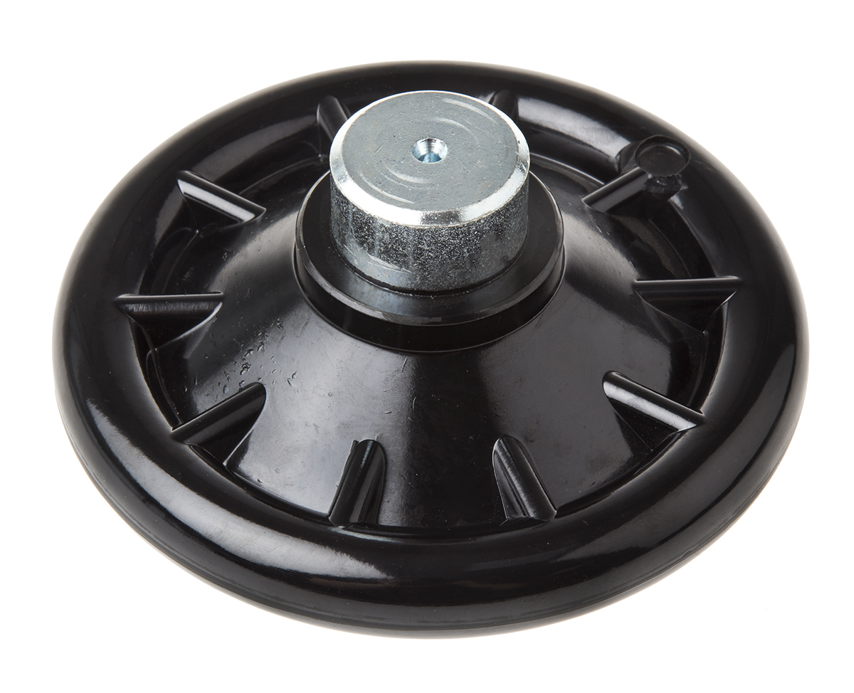 161-2034 RS PRO Black Phenoplast Hand Wheel, 160 mm diameter