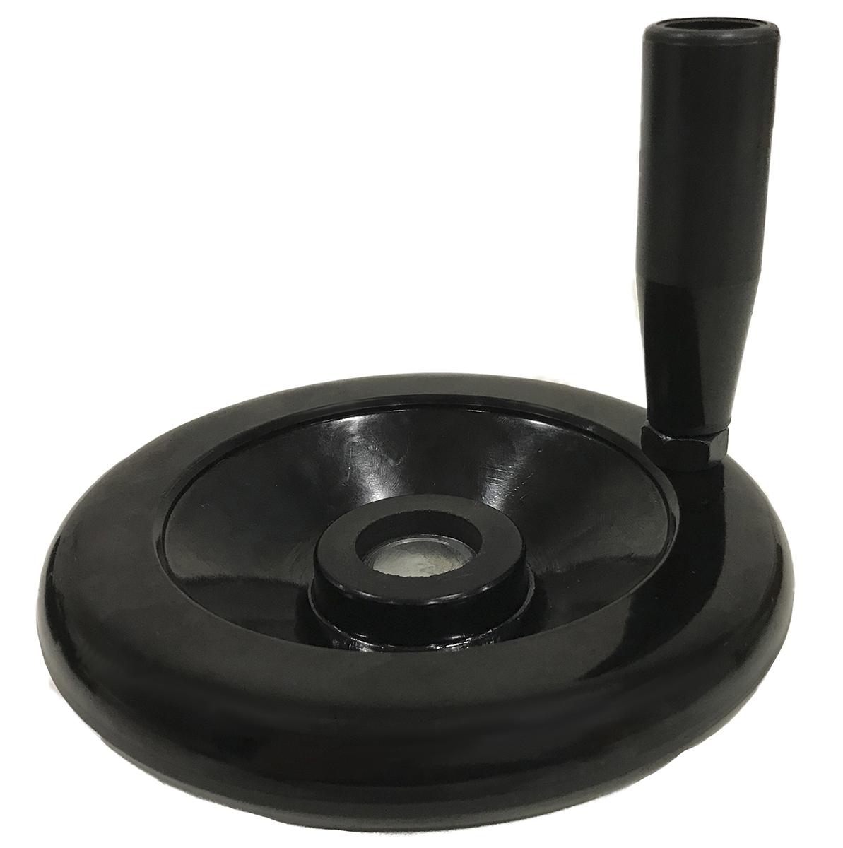 RS PRO Black Phenoplast Hand Wheel, 120 mm diameter
