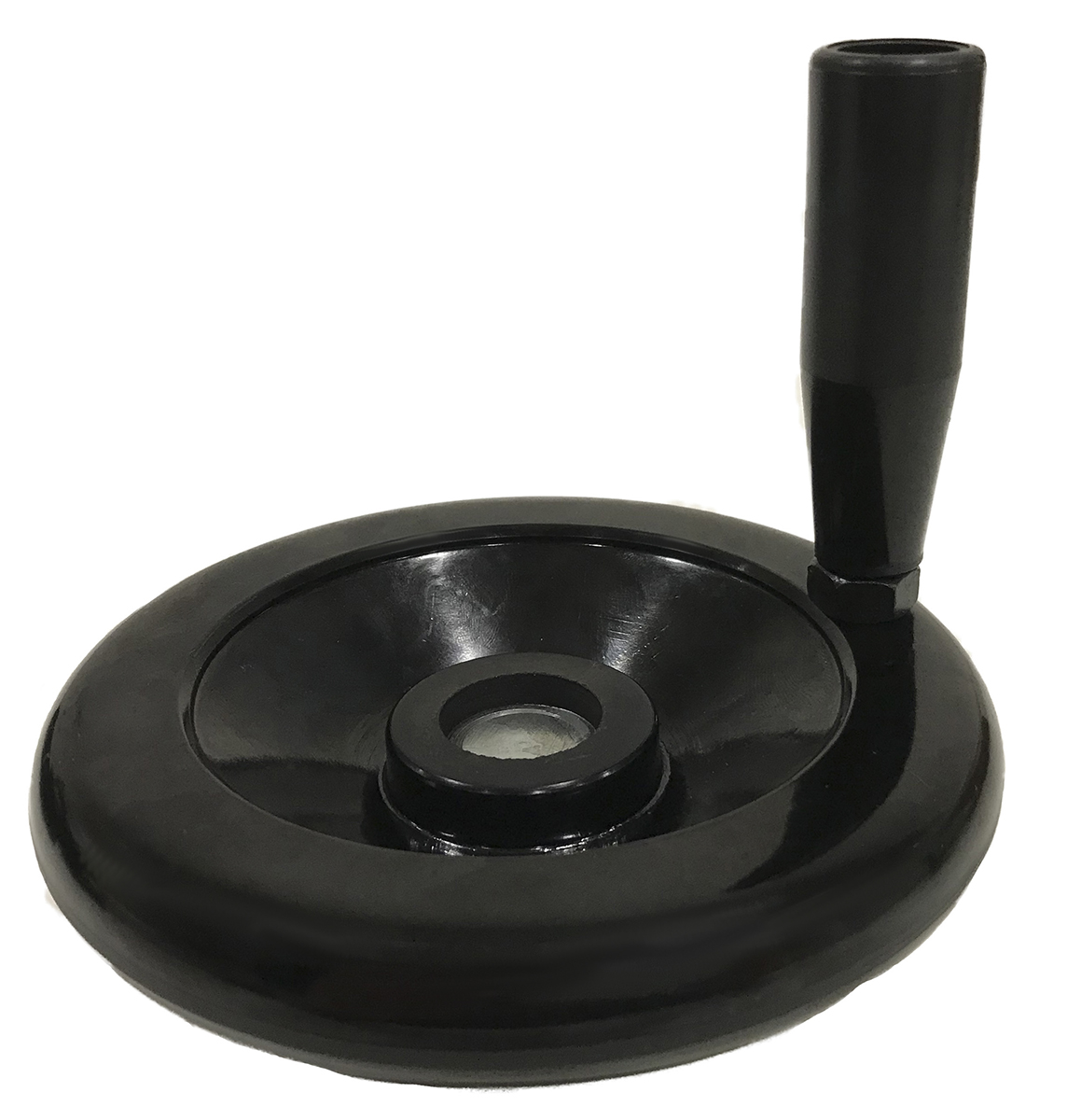 RS PRO Black Phenoplast Hand Wheel, 160 mm diameter