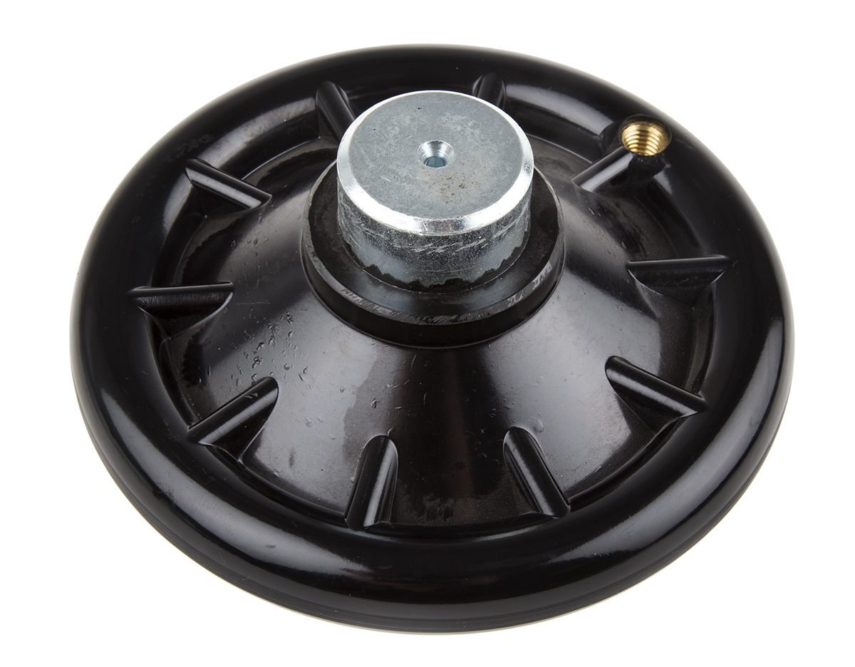 161-2044 RS PRO Black Phenoplast Hand Wheel, 160 mm diameter