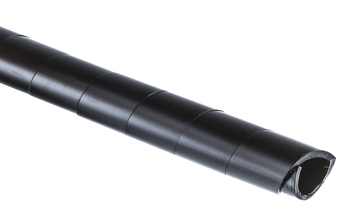 HellermannTyton Spiral Cable Wrap, 100 mm 10 mm Cable Diameter Polyethylene SBPE Series