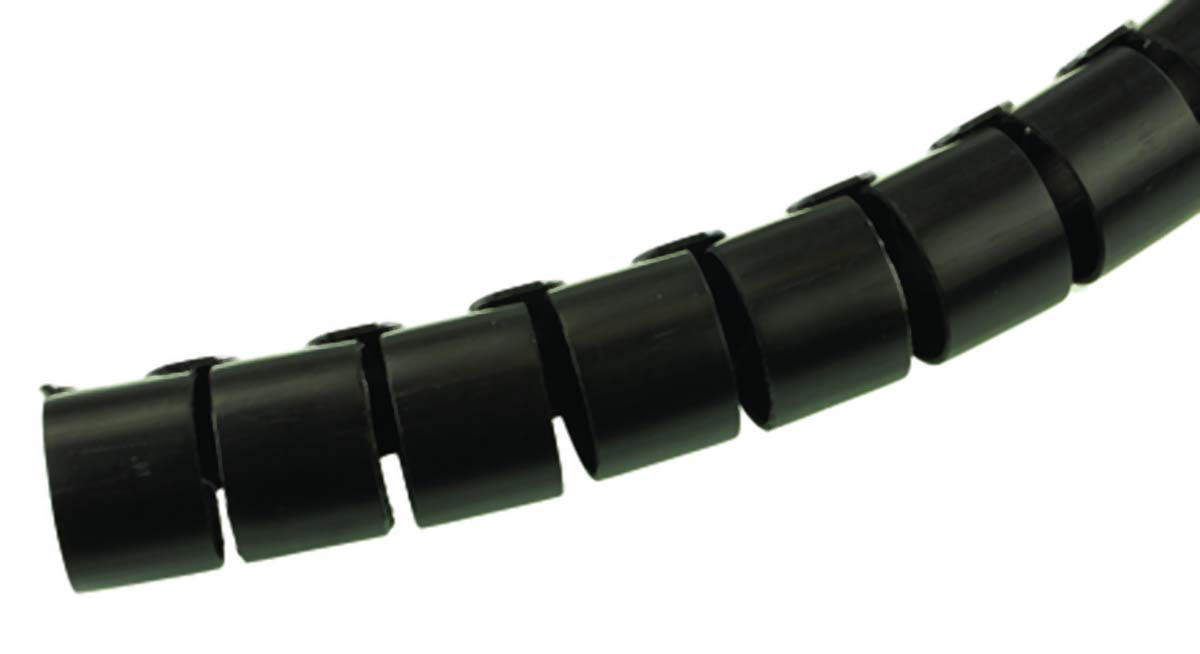 HellermannTyton Spiral Cable Wrap, 16 mm 16 mm Cable Diameter Polypropylene Helawrap Series