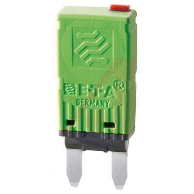 ETA 1610 Thermal Circuit Breaker - 1-Pole, Panel, 30A Current Rating, 200 A, 250V ac, 32 V dc