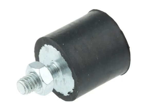 FIBET FIBET GROUP Circular M4 Anti-Vibration Mount, Male to Female Bobbin with 25.5 kg Compression16 mm Bore16 mm OD15