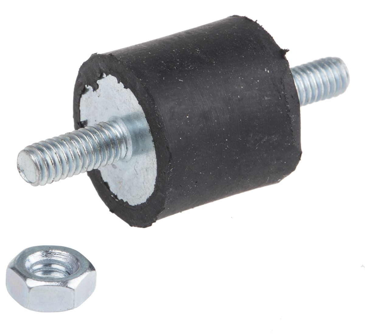 FIBET Fibet M4 x 10 mm Anti-Vibration Mount, Male to Male Bobbin with 24.6 daN Compression Load