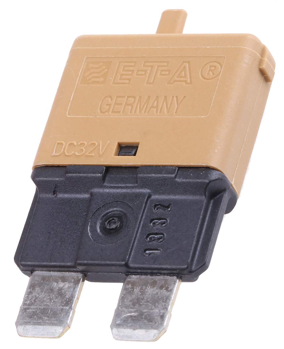 ETA 1616 Thermal Circuit Breaker - 1-Pole, 5A Current Rating, 32 V dc