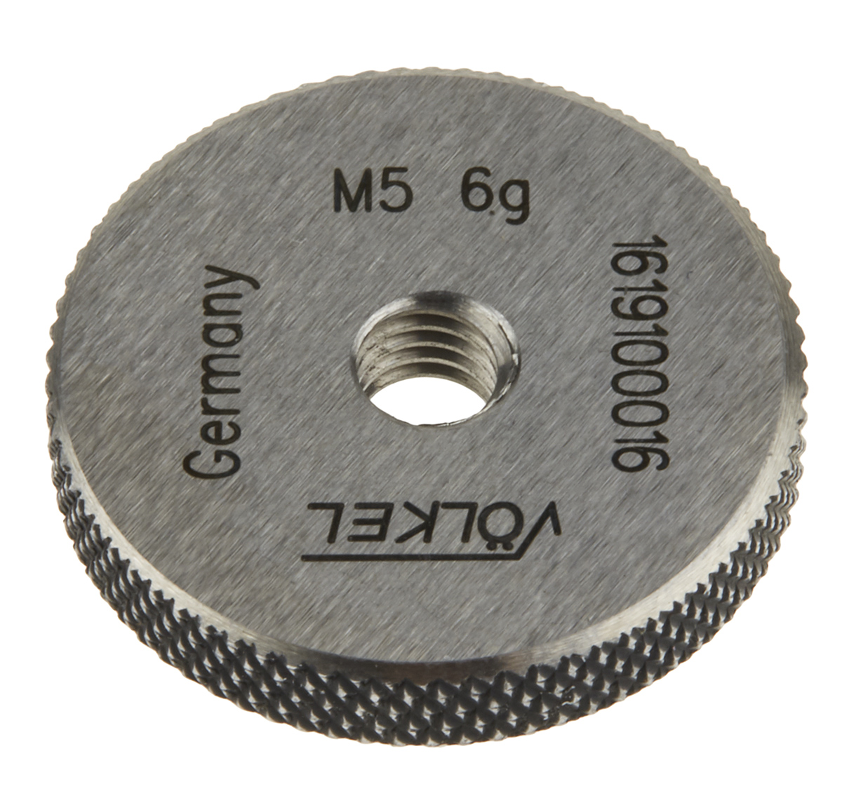 Volkel M5 x 0.8 Ring Ring Gauge, 0.8 mm Pitch Diameter