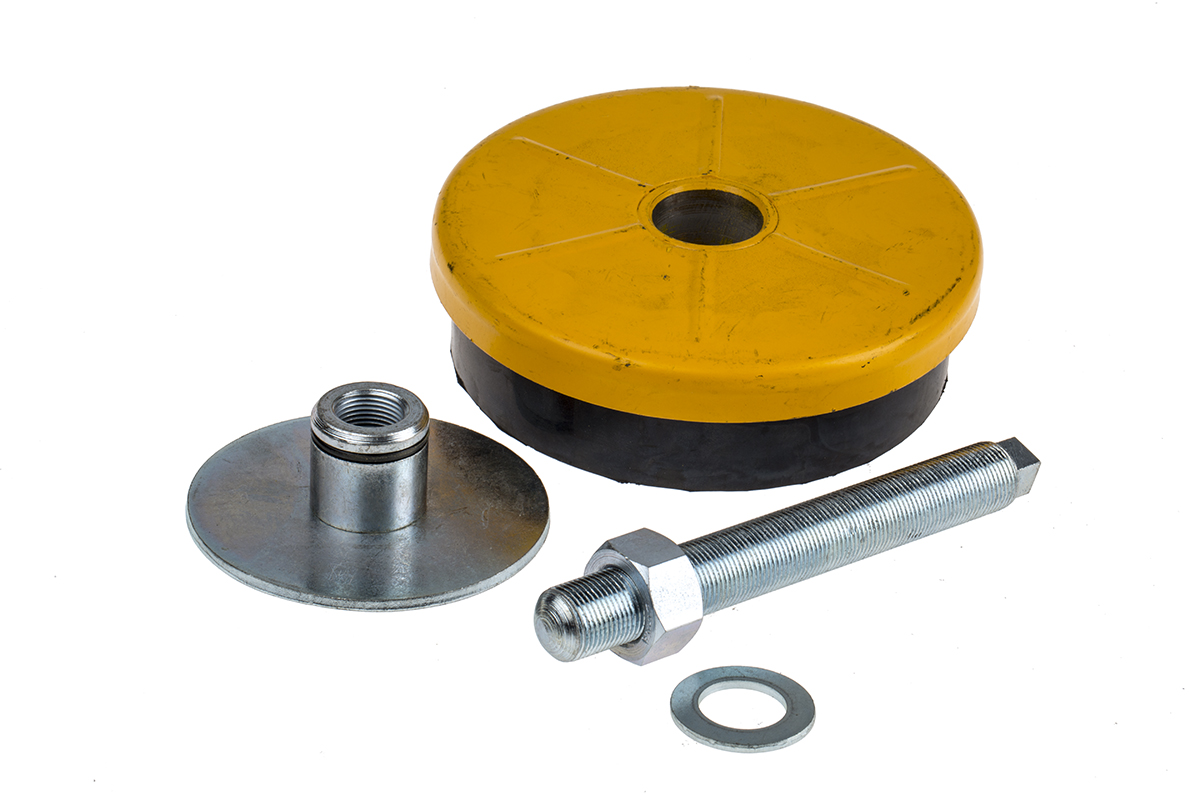 162-3255 RS PRO M20 50 mm Dia. Adjustable Foot, Mild Steel, 3000 kg Static Load Capacity