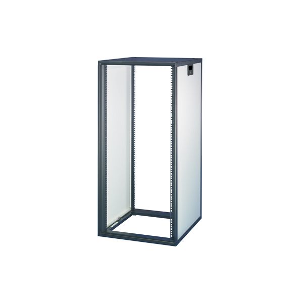 nVent SCHROFF Novastar Series RAL 7035, Black RAL 7021 43 U Aluminium, Steel Server Rack , 600 mm, 1967 mm Height 553 mm