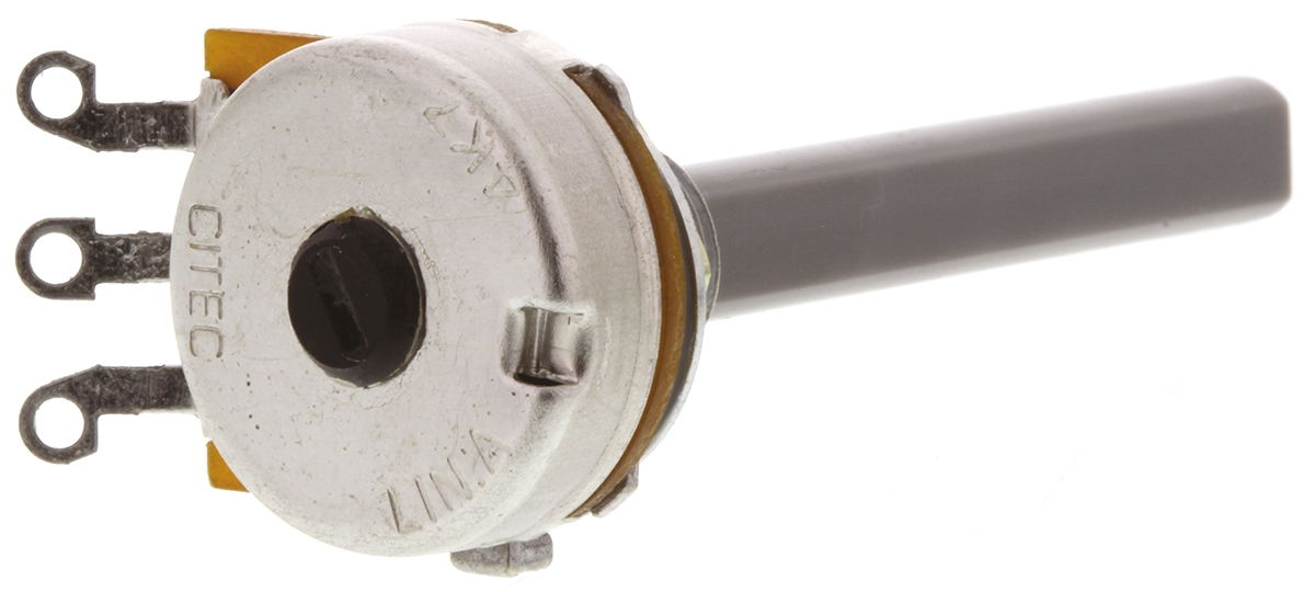 1624139-2 TE Connectivity 23 4.7 kΩ Rotary Potentiometer 1-Turns 1-Gang Panel Mount,