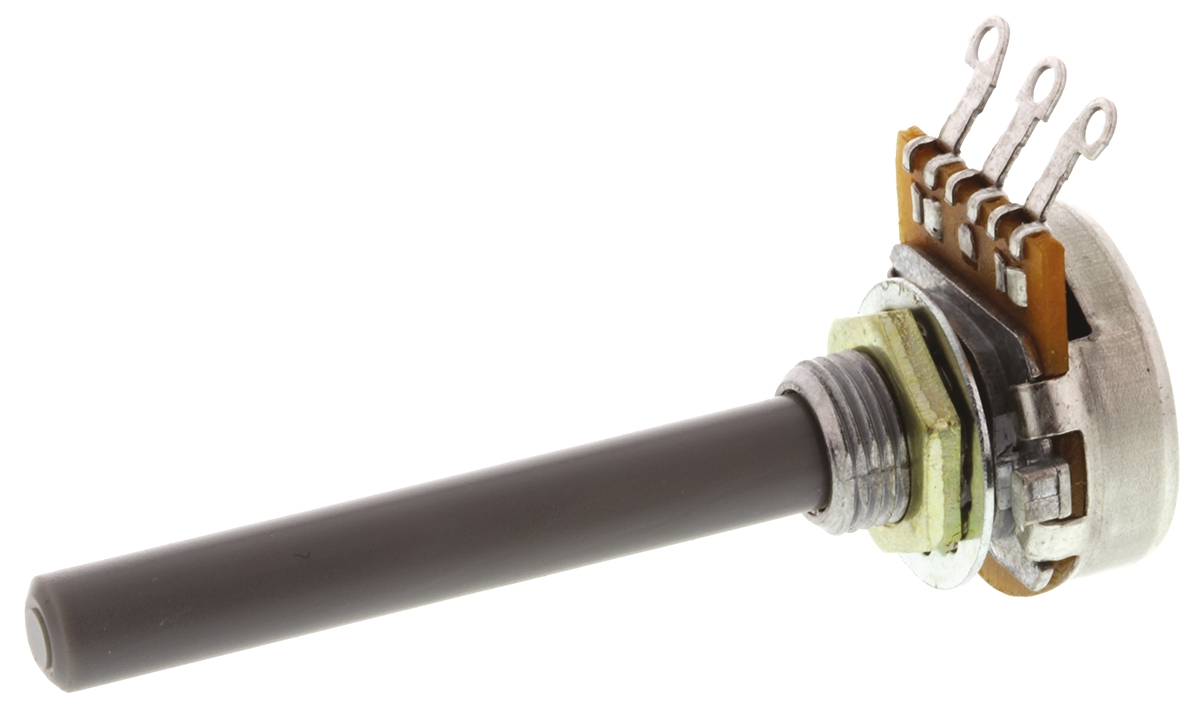 1624139-2 TE Connectivity 23 4.7 kΩ Rotary Potentiometer 1-Turns 1-Gang Panel Mount,