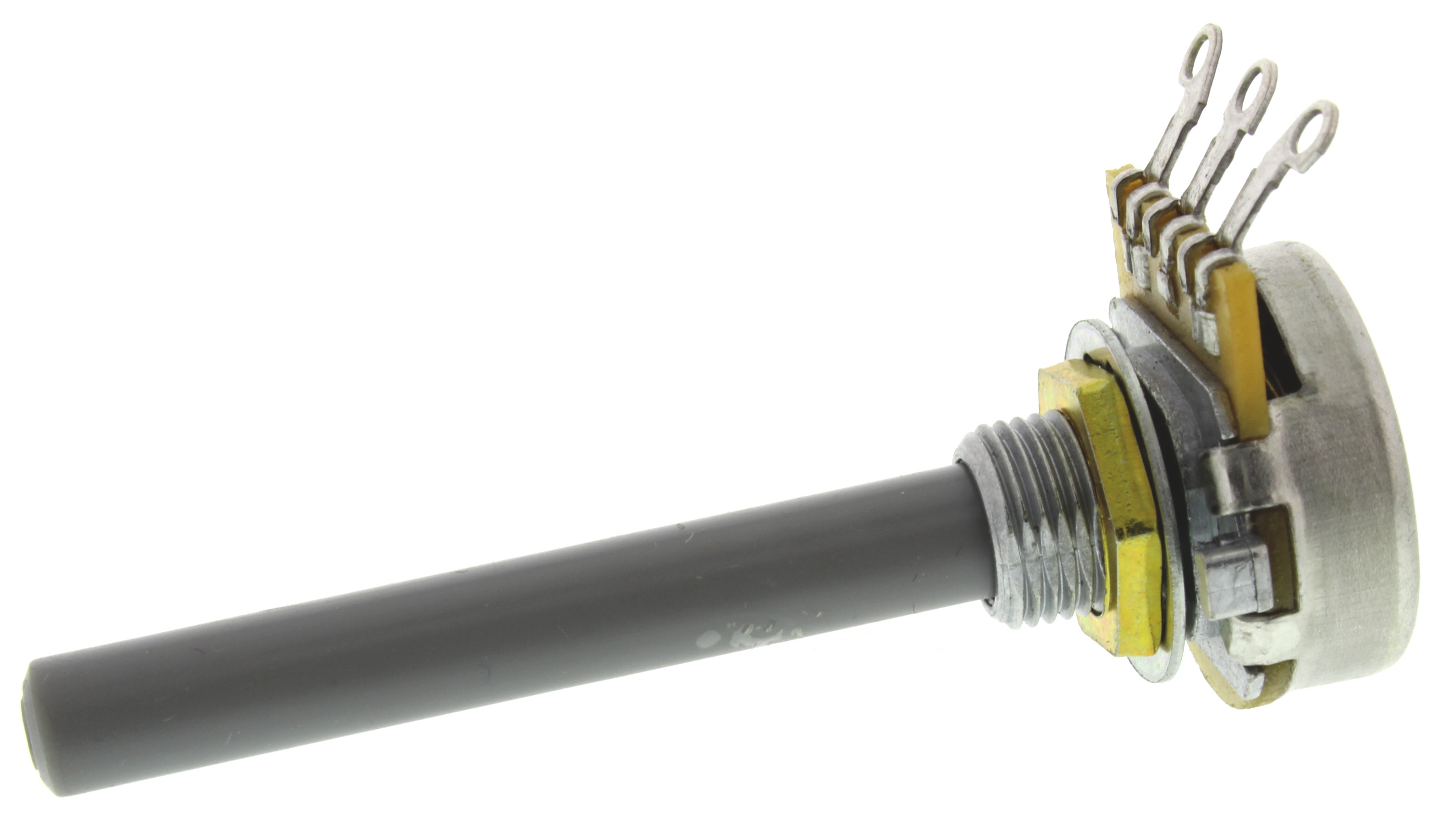 TE Connectivity 23 470 kΩ Rotary Potentiometer 1-Turns 1-Gang Panel Mount, 1624146-2