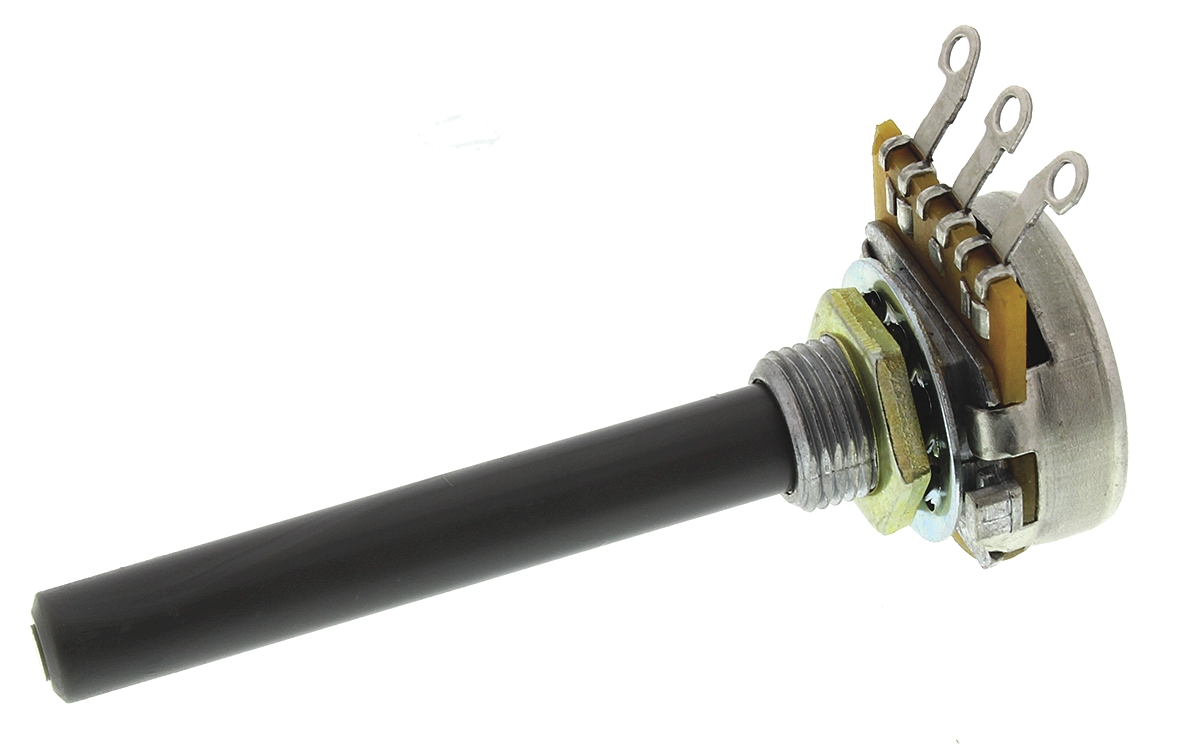 TE Connectivity 23 100 kΩ Rotary Potentiometer 1-Turns 1-Gang Panel Mount