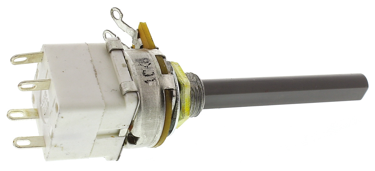 1624213-2 TE Connectivity 23 10 kΩ Rotary Potentiometer 1-Turns 1-Gang Panel Mount